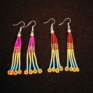 Drop earrings